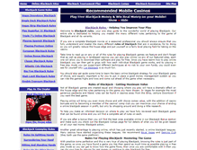 Tablet Screenshot of blackjackrules.org